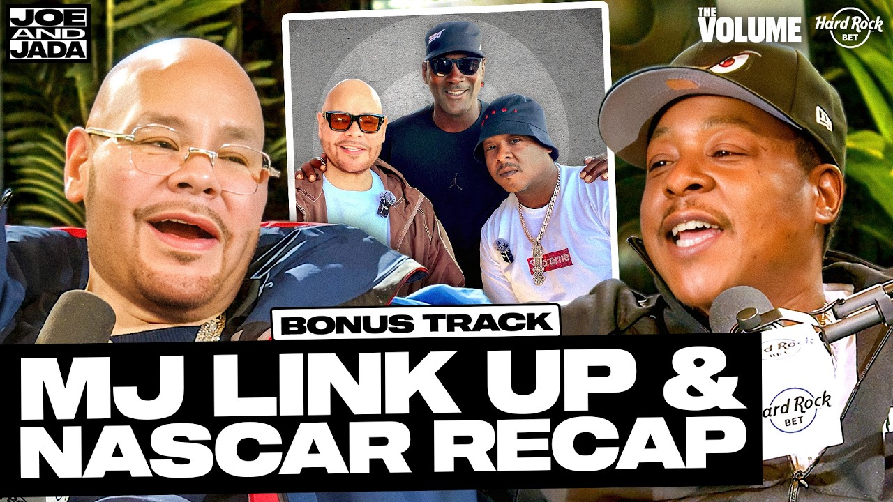 Fat Joe & Jadakiss RECAP linking with Michael Jordan, Bubba Wallace & Tyler Reddick on NASCAR trip