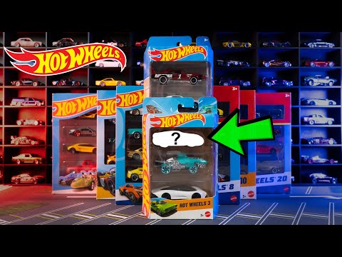 Unboxing Hot Wheels 20,10,8,5 & 3 Packs
