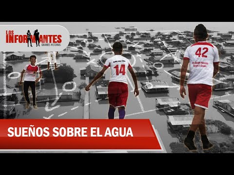 Nueva Venecia, donde los niños luchan por mantener a flote sus sueños de fútbol - Los Informantes