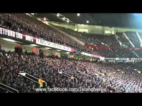 Man Utd fans sing "We are United. We want to attack"
