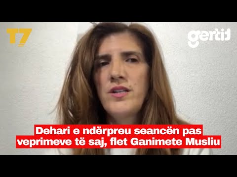 Dehari e ndërpreu seancën pas veprimeve të saj, flet Ganimete Musliu | FRONTAL | T7