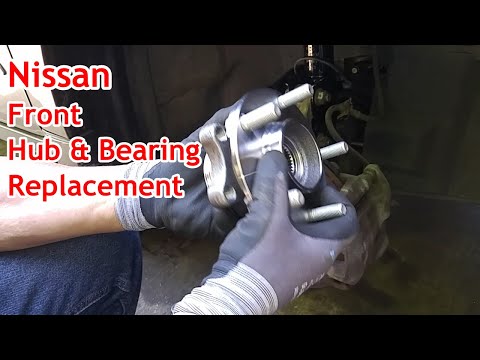 Nissan Altima & Maxima Front Wheel Hub and Bearing Replacement (07-18)