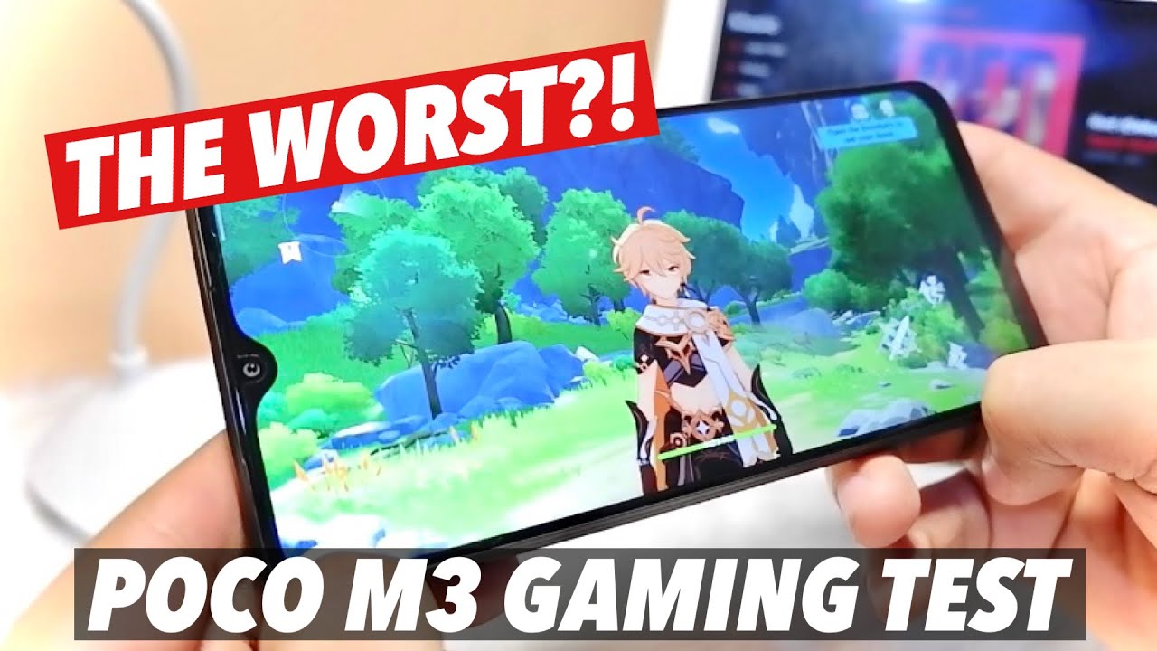 Genshin Impact on Poco M3 Gaming Test & Review | THE WORST?