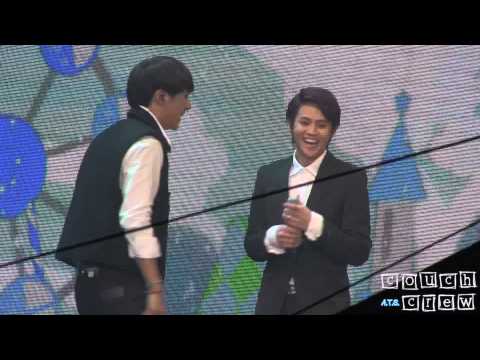 121110 Beast Dongwoon - Talk & Beautiful @ SBS Kpop Super Concert