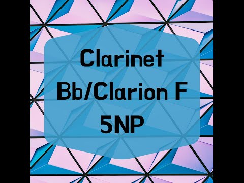 Clarinet Bb, Clarion F 5NP