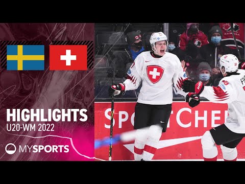 Schweden vs. Schweiz 3:2 – Highlights U20-WM I World Juniors 2022