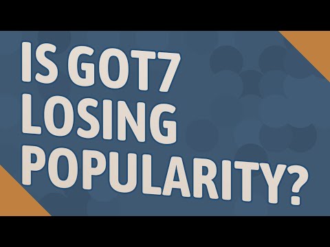 Is got7 losing popularity?