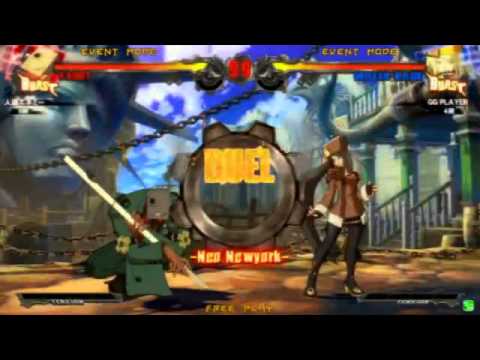 2014/4/10 GGXrd Mikado 2on2 Part 1