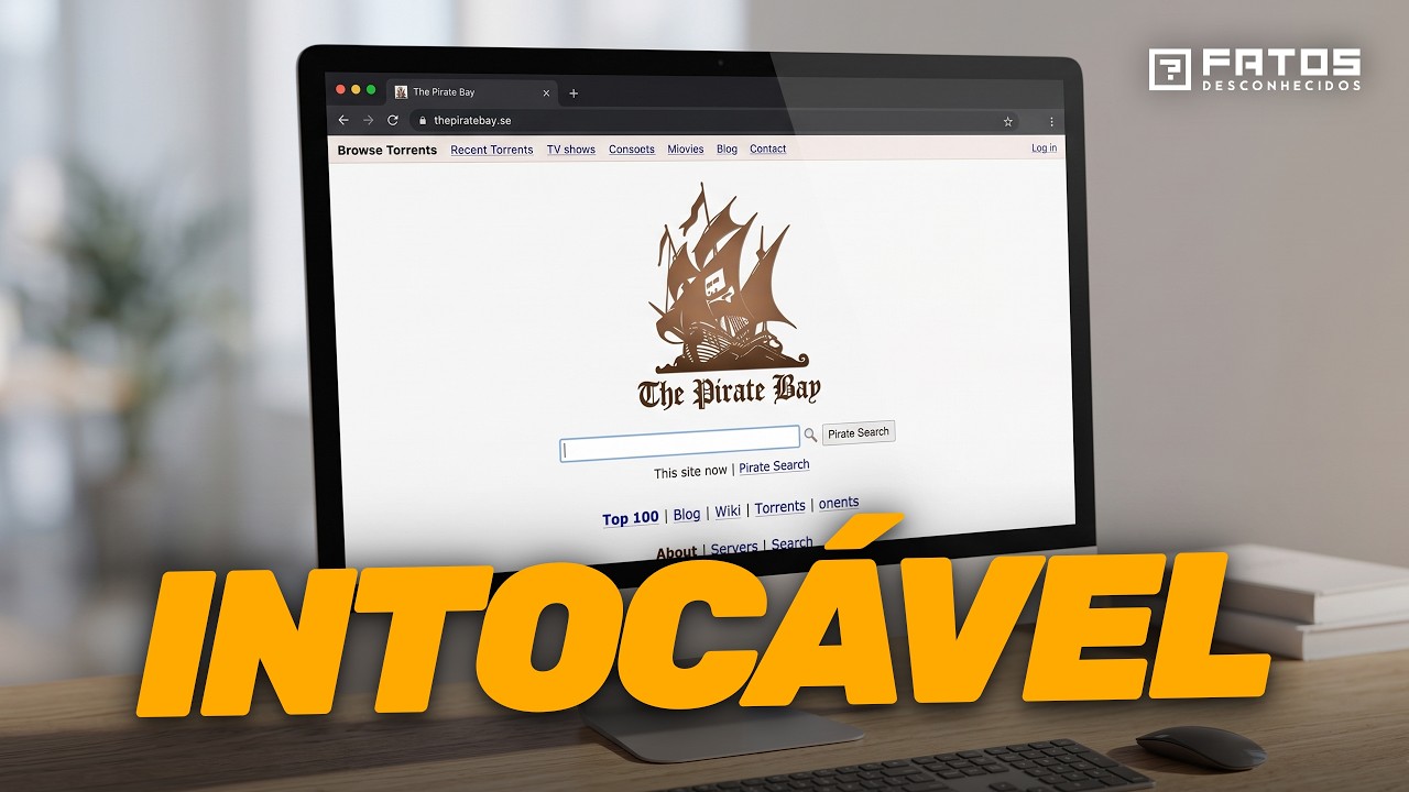 Por que ninguém conseguiu derrubar este site? | The Pirate Bay
