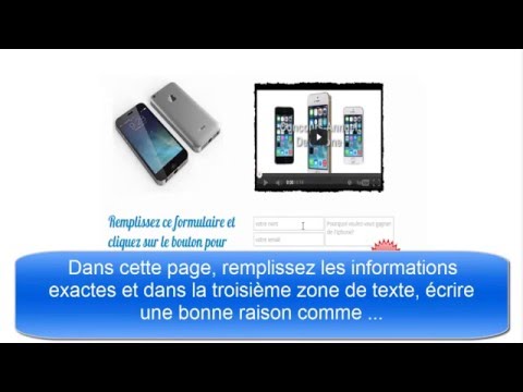 comment gagner iphone