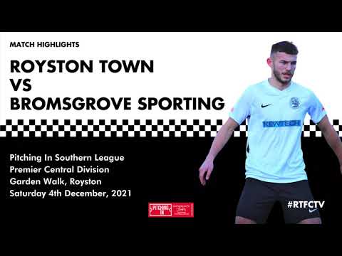 STALEMATE! - ROYSTON TOWN vs BROMSGROVE SPORTING - HIGHLIGHTS