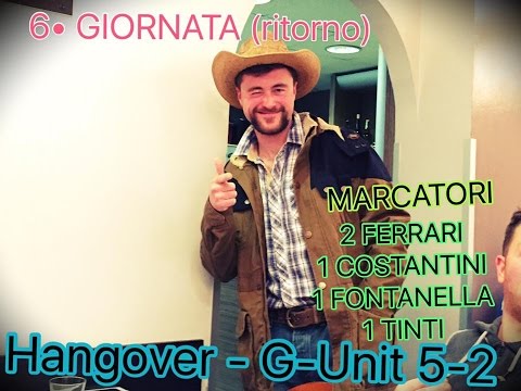 Sesta giornata di ritorno: Hangover vs. G Unit