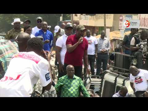 Sifuna leads Linda Mwananchi leaders in Kakamega, rallies opposition support