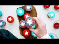 Summer Cupcake Decorating Patriotic Star Cut Outs