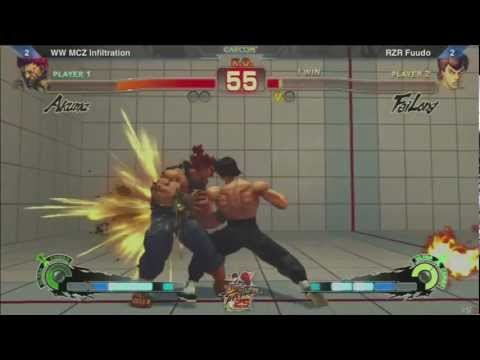 SSF4: WW MCZ Infiltration vs RZR Fuudo - SF25th Finals - Losers Finals