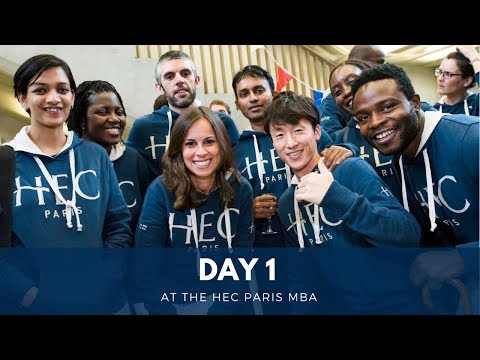 Day 1 at the HEC Paris MBA