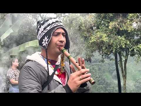 Corona de Plumas - Guacamayos Astral Band ( ceremonia Yage Manizales )