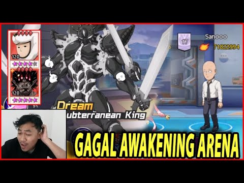 🔥🔥GAGAL AWAKENING CHITEO!! ARENA TANPA META WHEEL!! - ONE PUNCH MAN The Strongest