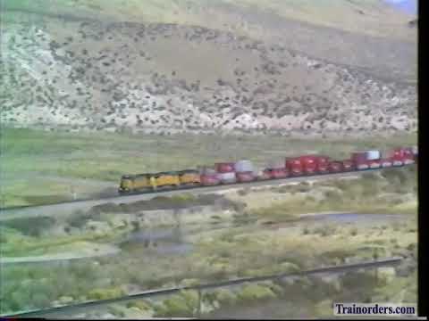 Classic Railroad Series 903 - Palisade, NV WB UP 2KLOA6 K-Line Stack 9-28-1992 Part 1.