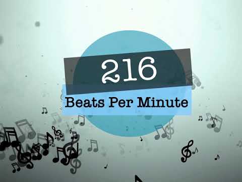 216 Beats Per Minute (BPM) - Metronome