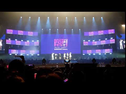 [180907] HallyuPopFest 2018 A Pink Part 3/9 - Talk