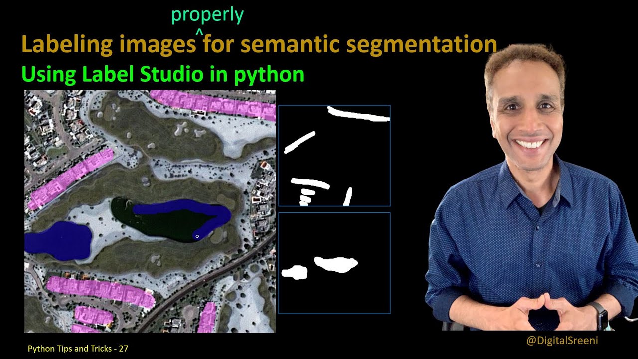 Labeling images for semantic segmentation using Label Studio