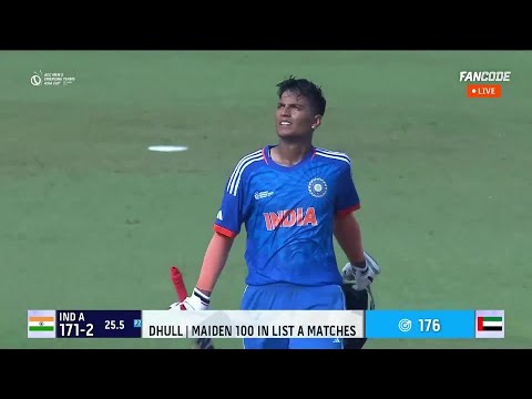 INDIA-A vs UAE-A | Highlights | ACC Men's Emerging Team's Asia Cup | Streaming LIVE on FanCode