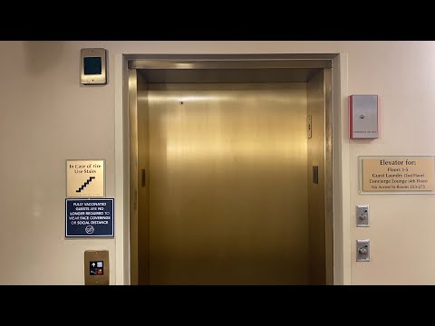 Otis traction elevator (Building E) - Marriott, Bloomington MN