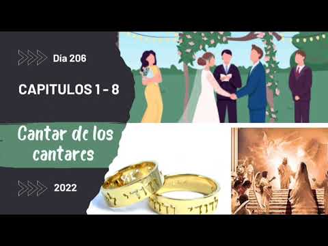 Cantares 1 - 8 (La biblia en un año) [2023] día 206 - Julio 25