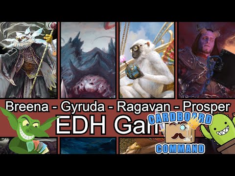 Breena vs Gyruda vs Ragavan vs Prosper (ft Madison from @The Spike Feeders and @Cardboard Command)