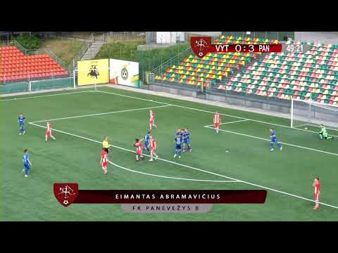 FC Vilniaus Vytis vs  FK Panevežys B, LFF Pirma lyga, LFF stadionas, 2020-08-22 Santrauka