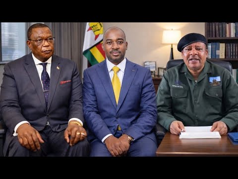 Nelson Chamisa and Vice President Constantino Chiwenga