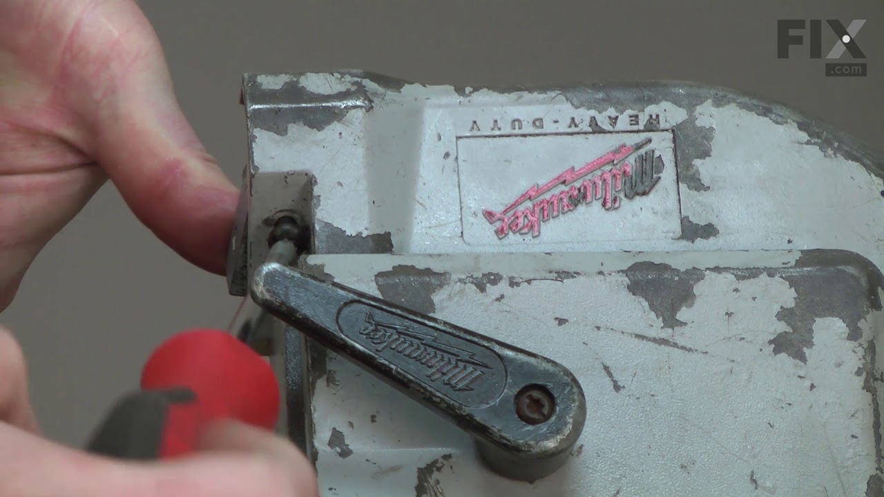 OEM Milwaukee 42280206 Front Blade Guide Assembly