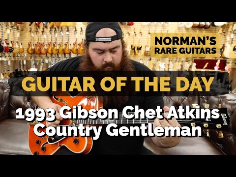 Gibson Chet Atkins Country Gentleman Sunrise Orange image 17