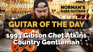 Video thumbnail for Guitar of the Day: 1993 Gibson Chet Atkins Country Gentleman | Norman's Rare Guitars by Normans Rare Guitars