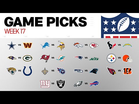 NFL Game Picks Week 17