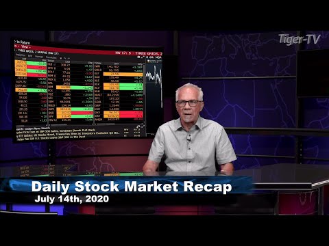 July 14th, Daily Stock Market Recap with Tom O'Brien - 2020
