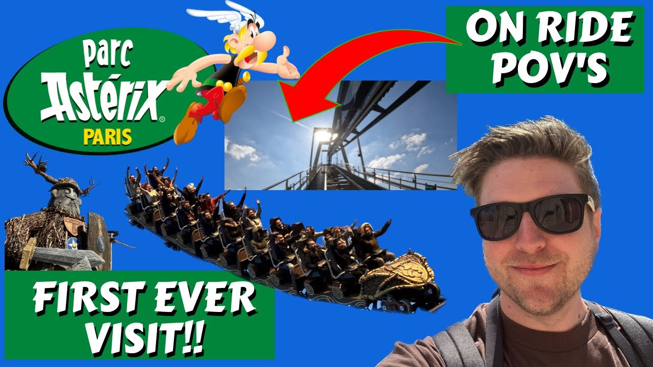 Parc Asterix Vlog April 2023 | FIRST EVER VISIT | Toutatis Opening Weekend