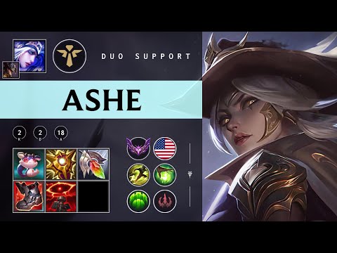 Ashe Support vs Pyke - NA Master Patch 25.24