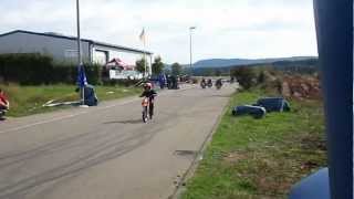 preview picture of video 'Pocketbike Rennen 2012 Göggingen Fenschderle'