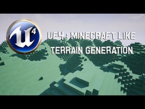 🔥💥 CRAZY UE4 Tutorial: Mind-Blowing Minecraft Terrain Creation!