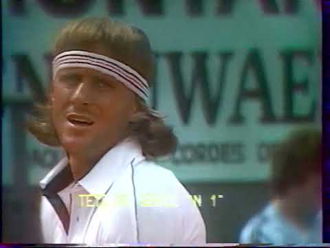 Bjorn Borg vs Ivan Lendl FINALE Roland Garros 1981 premier set (1 sur 5)