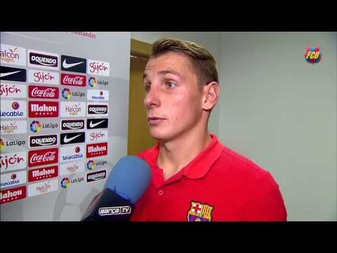 Lucas Digne and Rafinha reactions to win against Sporting