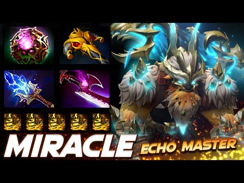 Miracle Earthshaker Echo Master - Dota 2 Pro Gameplay [Watch & Learn]