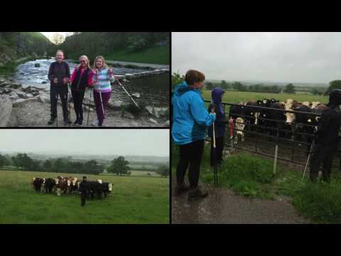 White Peak Nordic Walking video.