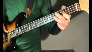 The Zombies - She&#39;s Not There - Bass Cover