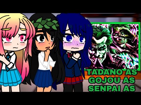 Personagens de anime reagindo ao Rap dos Coringa|Tadano,Gojou,Senpai As|@ALBKMUSIC