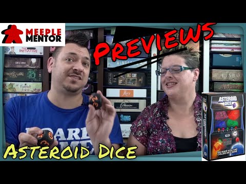 Meeple Mentor Reviews Asteroid Dice
