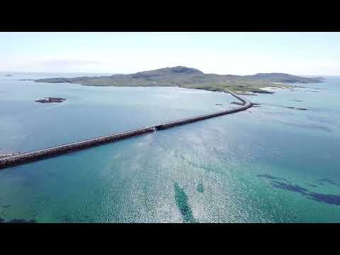 Scotland Western Islands Uist Drone