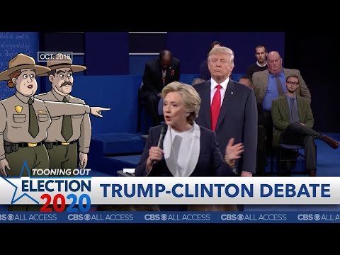 ディベートの歴史に残る偉大な瞬間トランプ氏は放浪の熊と間違われる (Great Moments in Debate History: Trump is mistaken for a wandering bear)